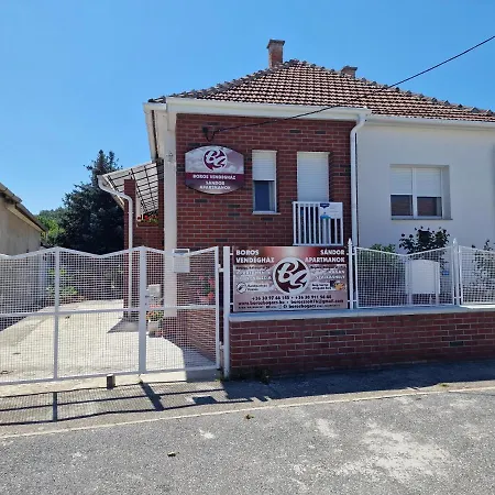 Guest house Boros Vendeghaz Bogacs
